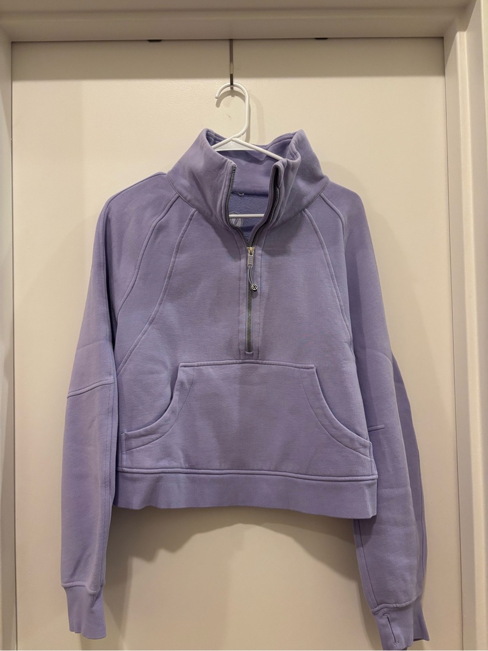 lululemon athletica Lavender Half-Zip Pullover Hoodie
